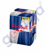 Load image into Gallery viewer, RED BULL ENERGY DRINK, 250 ML ( PACK OF 4 )
