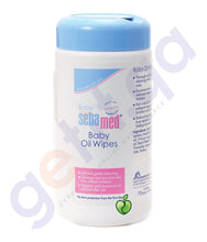Load image into Gallery viewer, SEBAMED BABY OIL WIPES 70-WIPES