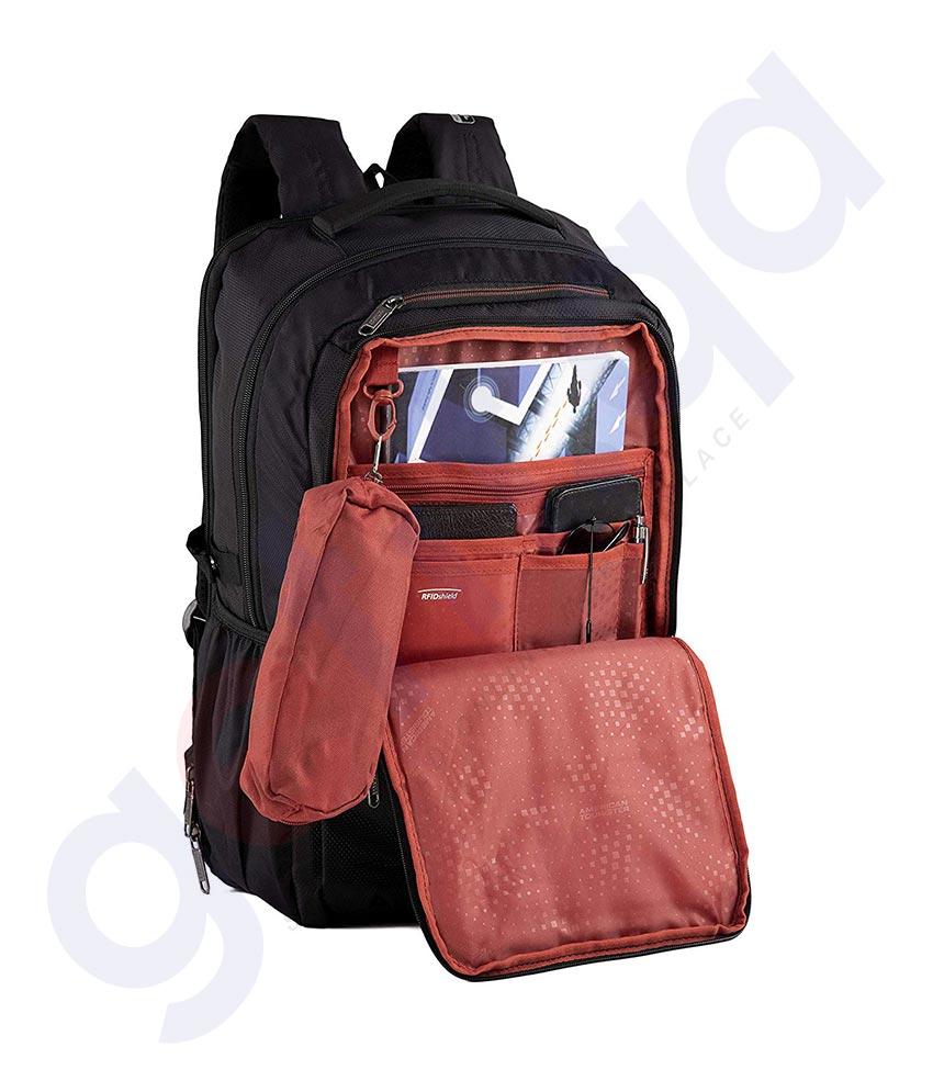 american tourister logix nxt laptop backpack 02 AMERICAN TOURISTER LOGIX NXT 02 BLACK LAPTOP BACKPACK – nakedwolfe41654684.com